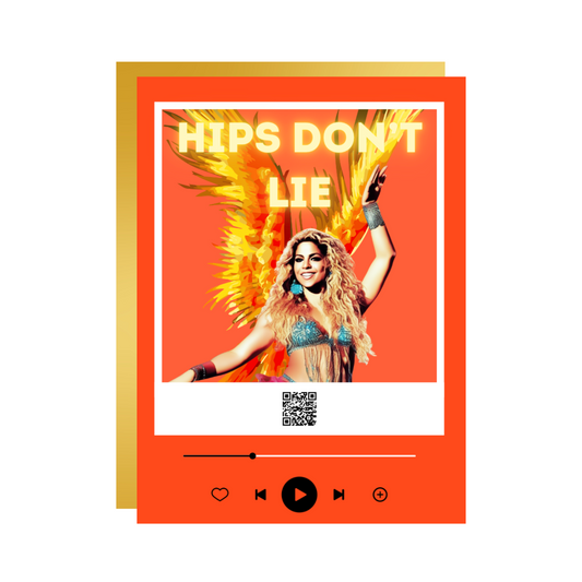 Hips Don't Lie Card