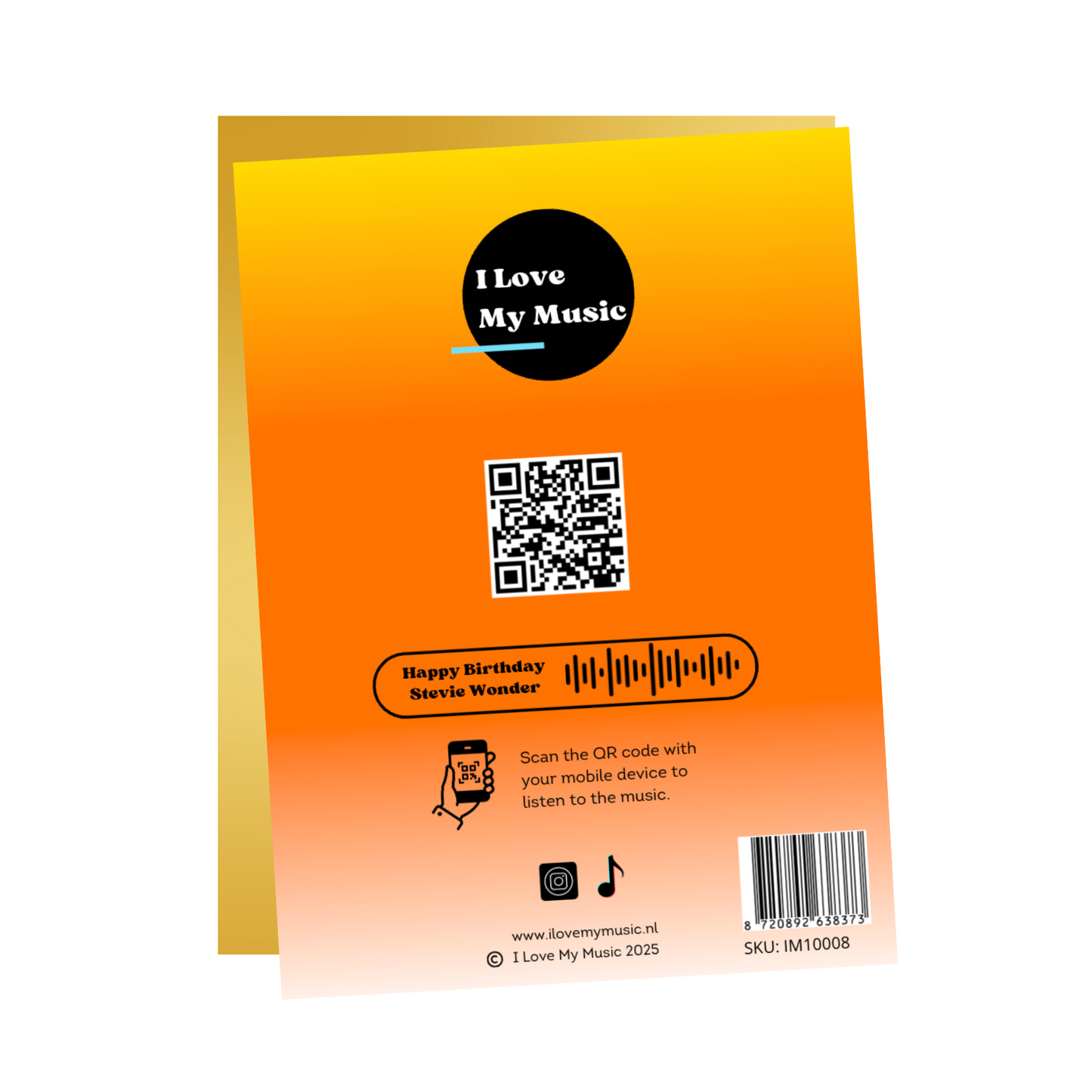 Happy Birthday Music Card