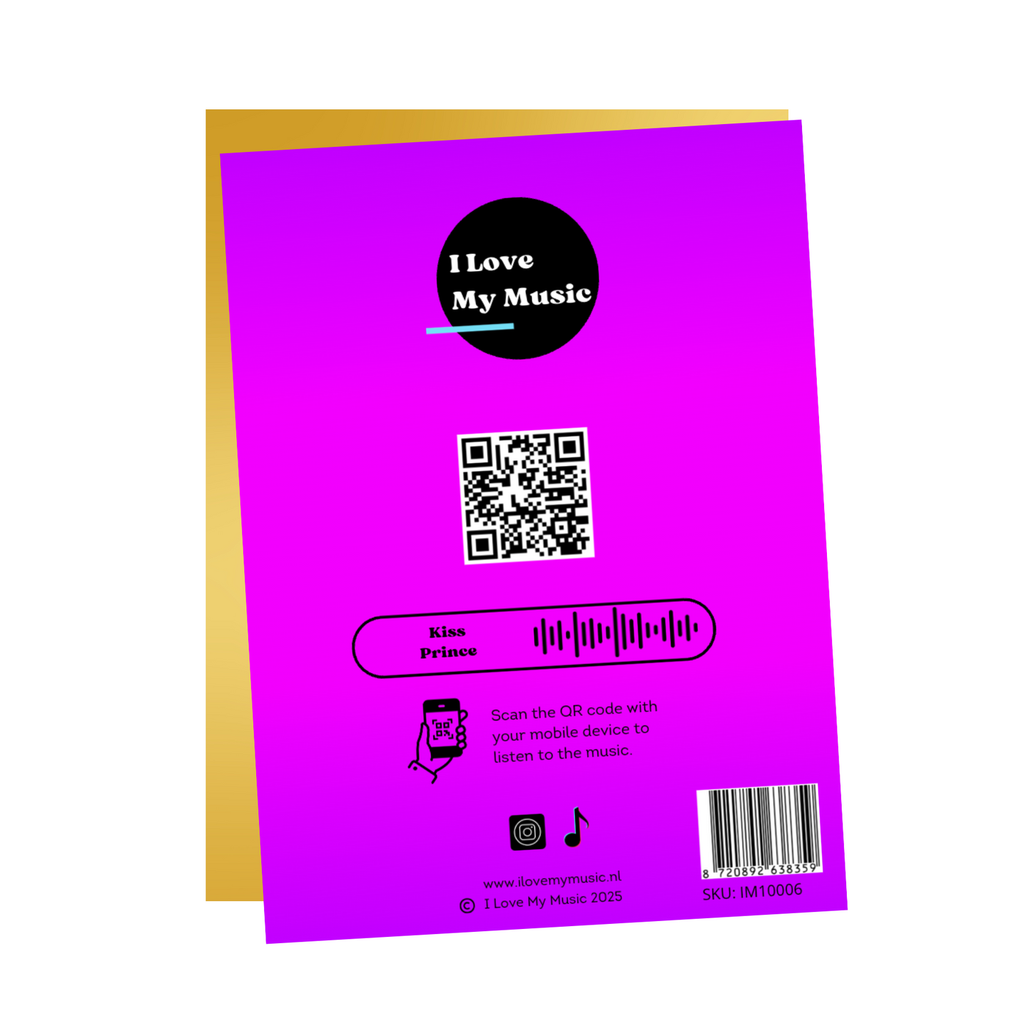 Kiss Music Card
