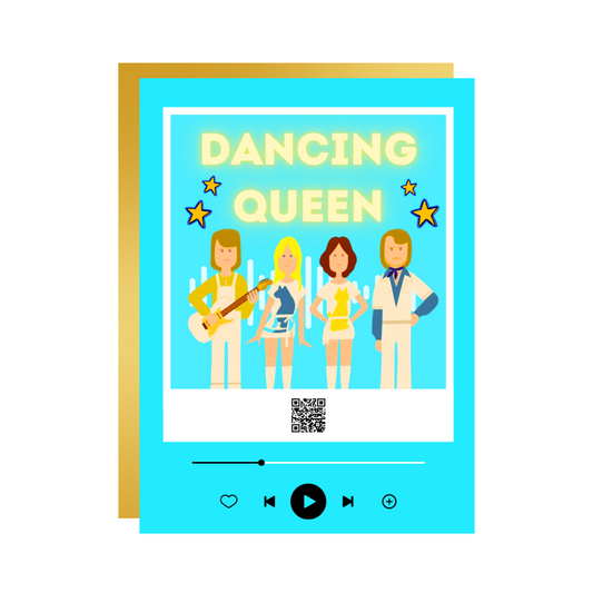 Dancing Queen Music Card