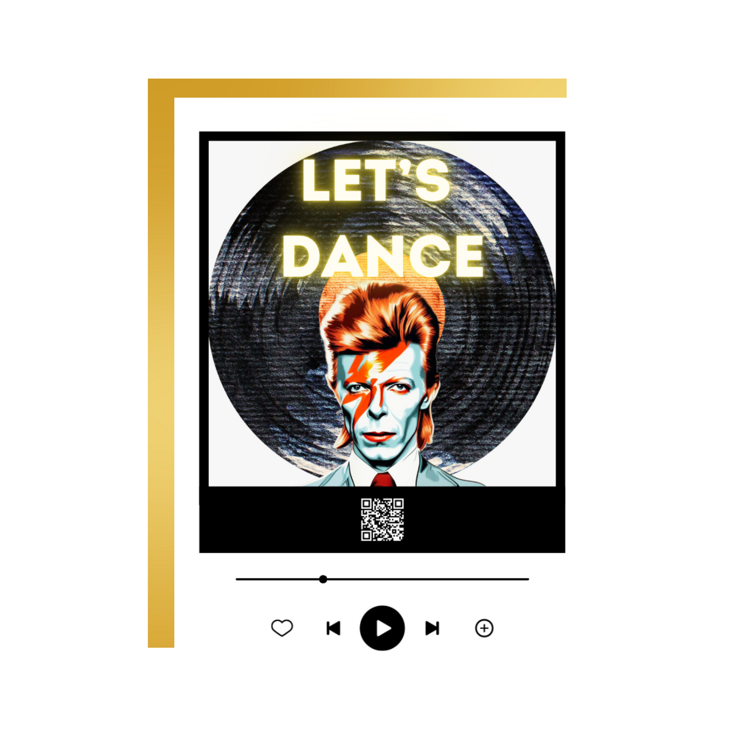 Let's Dance Music Card